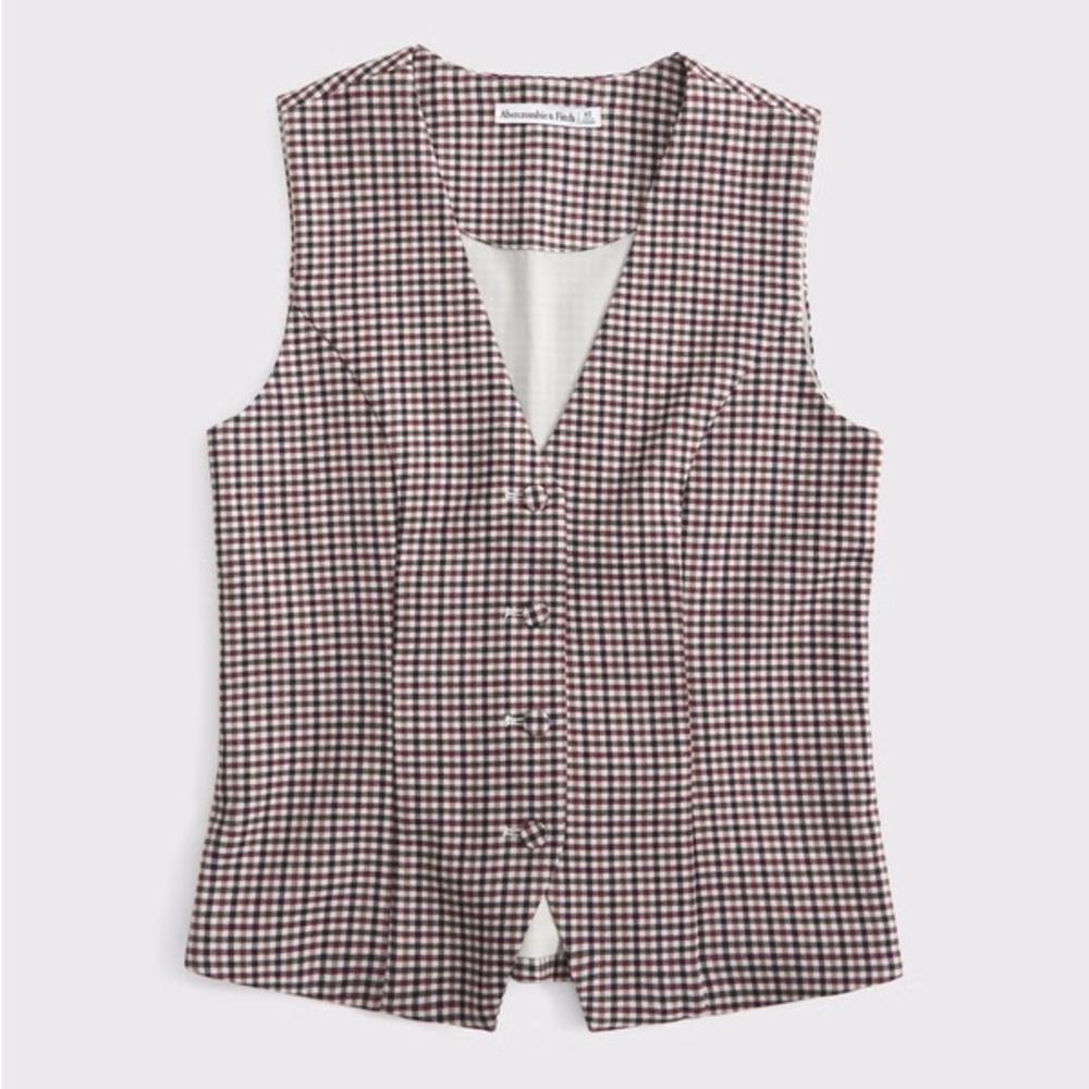 Abercrombie & Fitch Tailored Vest